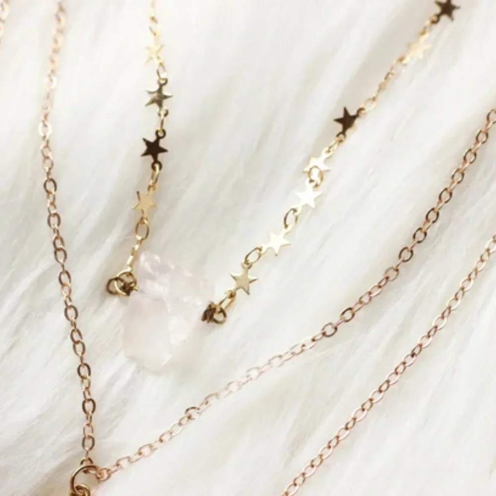 Bohindie Stream "See you in a dream" choker layer necklace. Like New! - Picture 4 of 5
